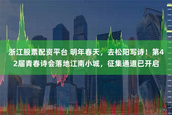 浙江股票配资平台 明年春天,去松阳写诗!第42届青春诗会落地江南小城,征集通道已开启