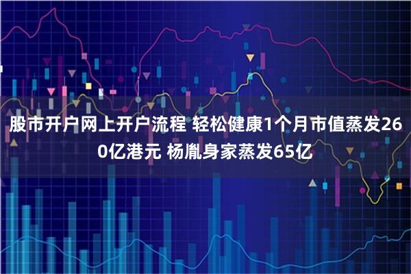 股市开户网上开户流程 轻松健康1个月市值蒸发260亿港元 杨胤身家蒸发65亿